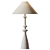 Elegant Ceramic Table Lamp 3D model small image 3