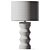 Elegant Dublin Ceramic Table Lamp 3D model small image 2