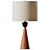 Modern Brown Table Lamp 3D model small image 1