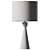 Modern Brown Table Lamp 3D model small image 2