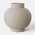 Textured Clay Vases Set 3D model small image 2