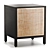 Modern Sydney Nightstand in Two Colors 3D model small image 2