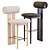 Hippo Bar Stool: Danish Design 3D model small image 2
