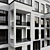 Modular Residential Building Model 3D model small image 5