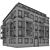 Modular Residential Building Model 3D model small image 7