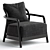 Modern Outdoor Armchair by Flexform 3D model small image 2