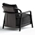 Modern Outdoor Armchair by Flexform 3D model small image 3