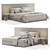 Modern Madaket Bed 3D Model 3D model small image 6