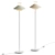 Modern Bennett Floor Lamp, 1580mm 3D model small image 1