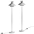 Modern Bennett Floor Lamp, 1580mm 3D model small image 2