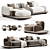 Busnelli Grumetto Sofa 02 Modern 3D model small image 1