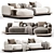 Busnelli Grumetto Sofa 02 Modern 3D model small image 2