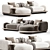 Busnelli Grumetto Sofa 02 Modern 3D model small image 5