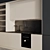 Modern Kitchen with Island & Miele Appliances 3D model small image 3