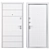 Rodos Metal Entry Door F-121 3D model small image 4