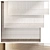 Elegant Roman Blinds Set 02 3D model small image 4