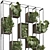 Modern Indoor Plant Model 505 3D model small image 2