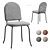 EBBALYCKE Chair - Scandinavian Minimalist Retro 3D model small image 2