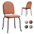 EBBALYCKE Chair - Scandinavian Minimalist Retro 3D model small image 4