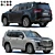 Toyota Land Cruiser 300 3D Model 3D model small image 1