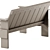Modern Outdoor Sofa by Hay 3D model small image 6