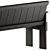 Modern Outdoor Dining Bench: Hay 3D model small image 6