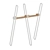 Stylish Acrobat Coat Rack 3D model small image 3