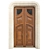 Classic-Style 3D Door 1800mm 3D model small image 1