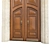 Classic-Style 3D Door 1800mm 3D model small image 2