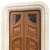 Classic-Style 3D Door 1800mm 3D model small image 4