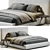 Modern Poliform Bruce Bed Model 3D model small image 1