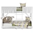 Title: Custom Made Kids Bed 3D model small image 1