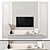 Modular TV Wall 135 - Render-Ready 3D model small image 1