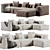  Westwing Modular Sofa Lennon 3D model small image 2