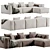  Westwing Modular Sofa Lennon 3D model small image 3