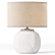 Elegant Seneca Table Lamp 3D model small image 1