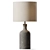  Sand Stable Boone Concrete Lamp 3D model small image 1