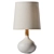 Ceramic Wood Table Lamp Set 3D model small image 1