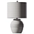 Elegant Maineville Ceramic Table Lamp 3D model small image 2