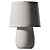 Elegant Fieldsboro Gray Beige Lamp 3D model small image 2