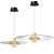Alabaster Suspended Pendant Light 3D model small image 1