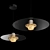 Alabaster Suspended Pendant Light 3D model small image 3