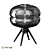 Modern Black Table Lamp 07706-T 3D model small image 1