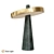 Dani Black Table Lamp LED 3D model small image 1