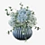 Hydrangea Bouquet 3D Model Set 3D model small image 2