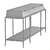 Elegant Oolong Console Table 3D model small image 4
