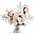 Modern Elegance Floral Arrangement 3D model small image 5