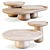 Italian Elegance: Bold Coffee Tables 3D model small image 1