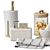 Kitchen Decor Set NG3, Zara Home 3D model small image 2