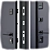 Modern Metal Entry Door Lampre-3 3D model small image 2